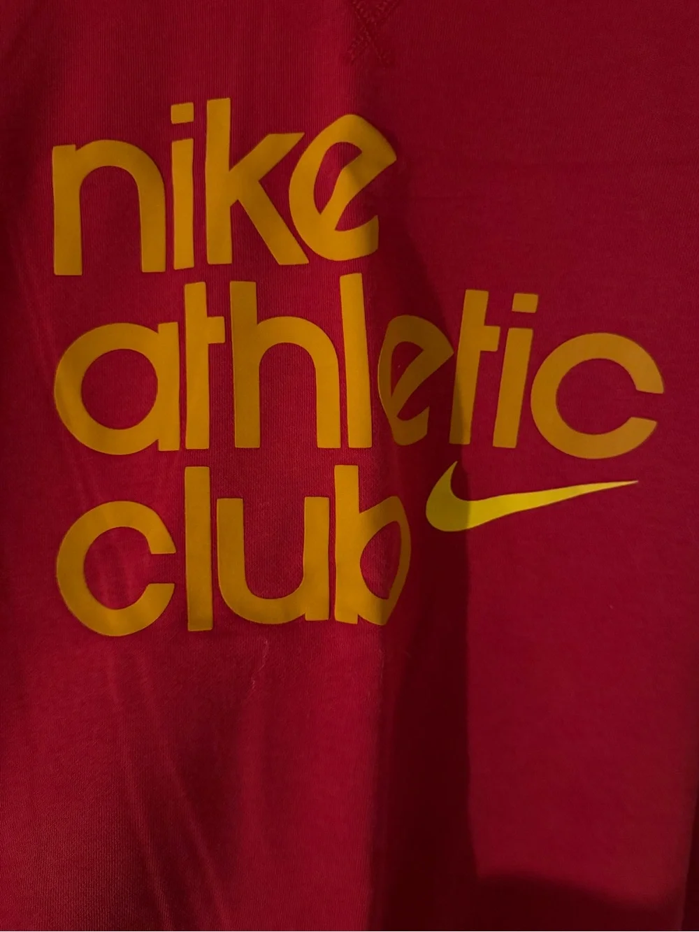 Nike vibrant red